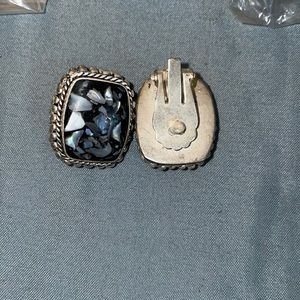 Clip on Rhinestone earrings